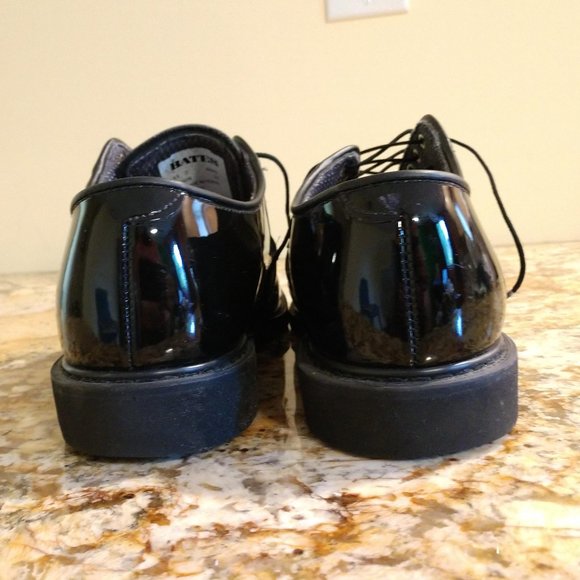 Bates Black Mens High Gloss Oxford main image 10
